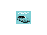 Blue Civic