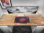 Hex Grid Red
