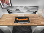 Graffiti Mousepad Black