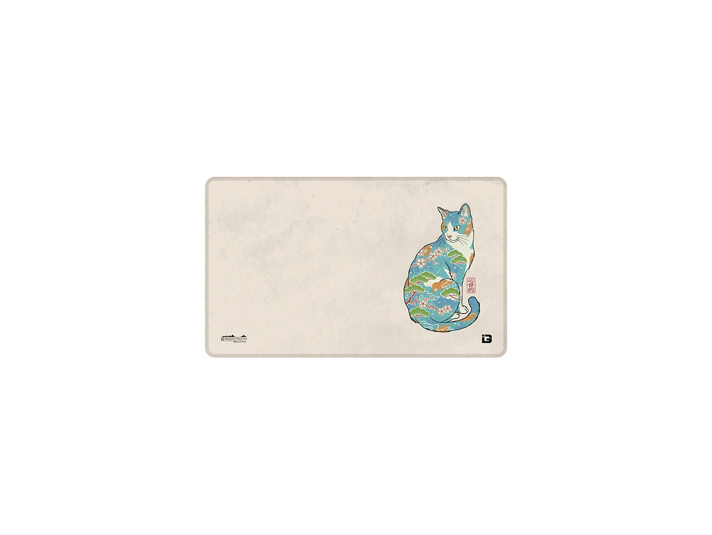 Ukiyo Blue Cat