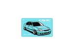 Blue Civic