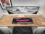 Graffiti Mousepad Black