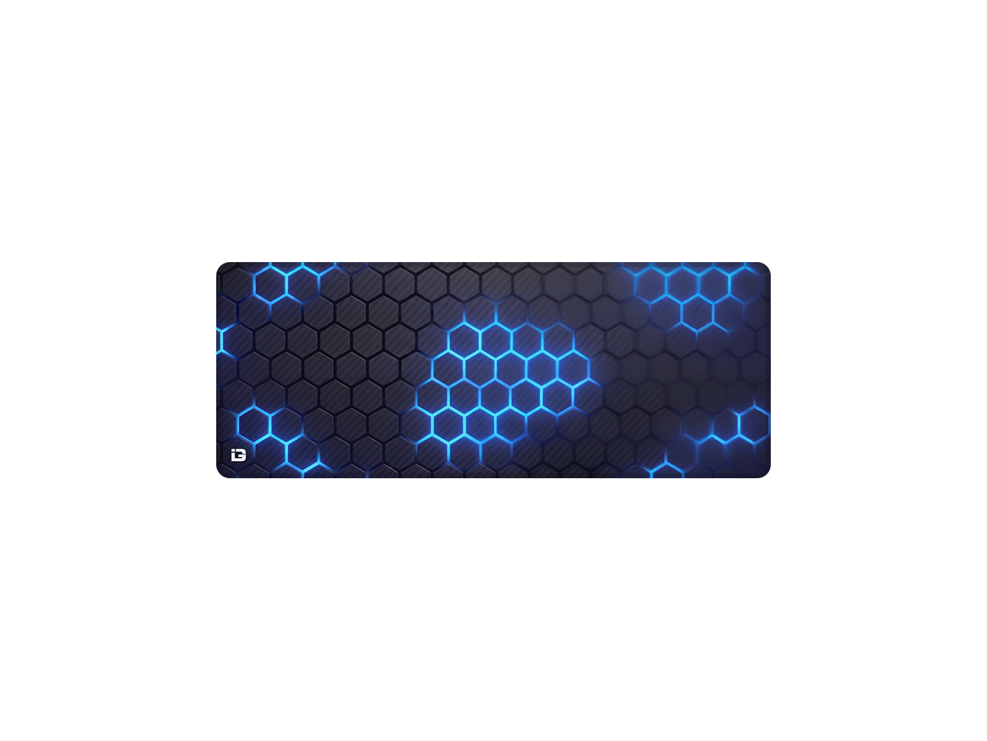 Hex Grid Blue