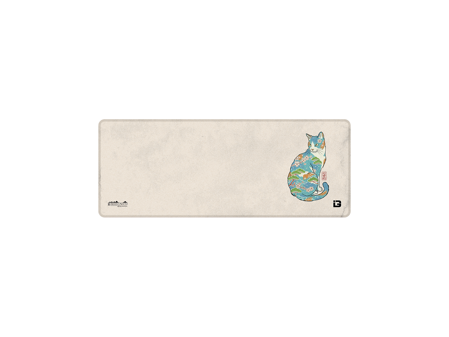 Ukiyo Blue Cat
