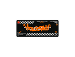 Graffiti Mousepad Black