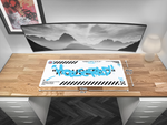 Graffiti Mousepad White