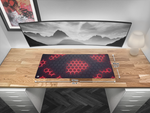 Hex Grid Red