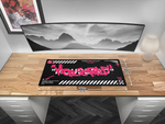 Graffiti Mousepad Black