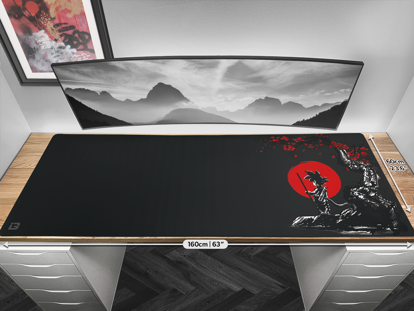 Saiyan pod słońcem - czarny