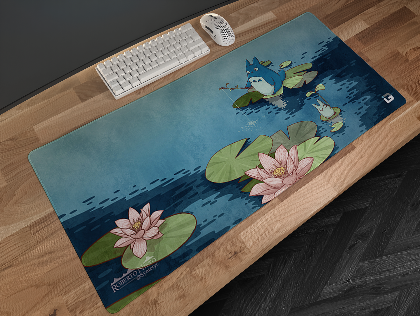 Pesca en el estanque