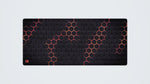 Hexagon Grid Red