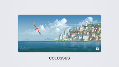 Uccello Rosso e Città Costiera