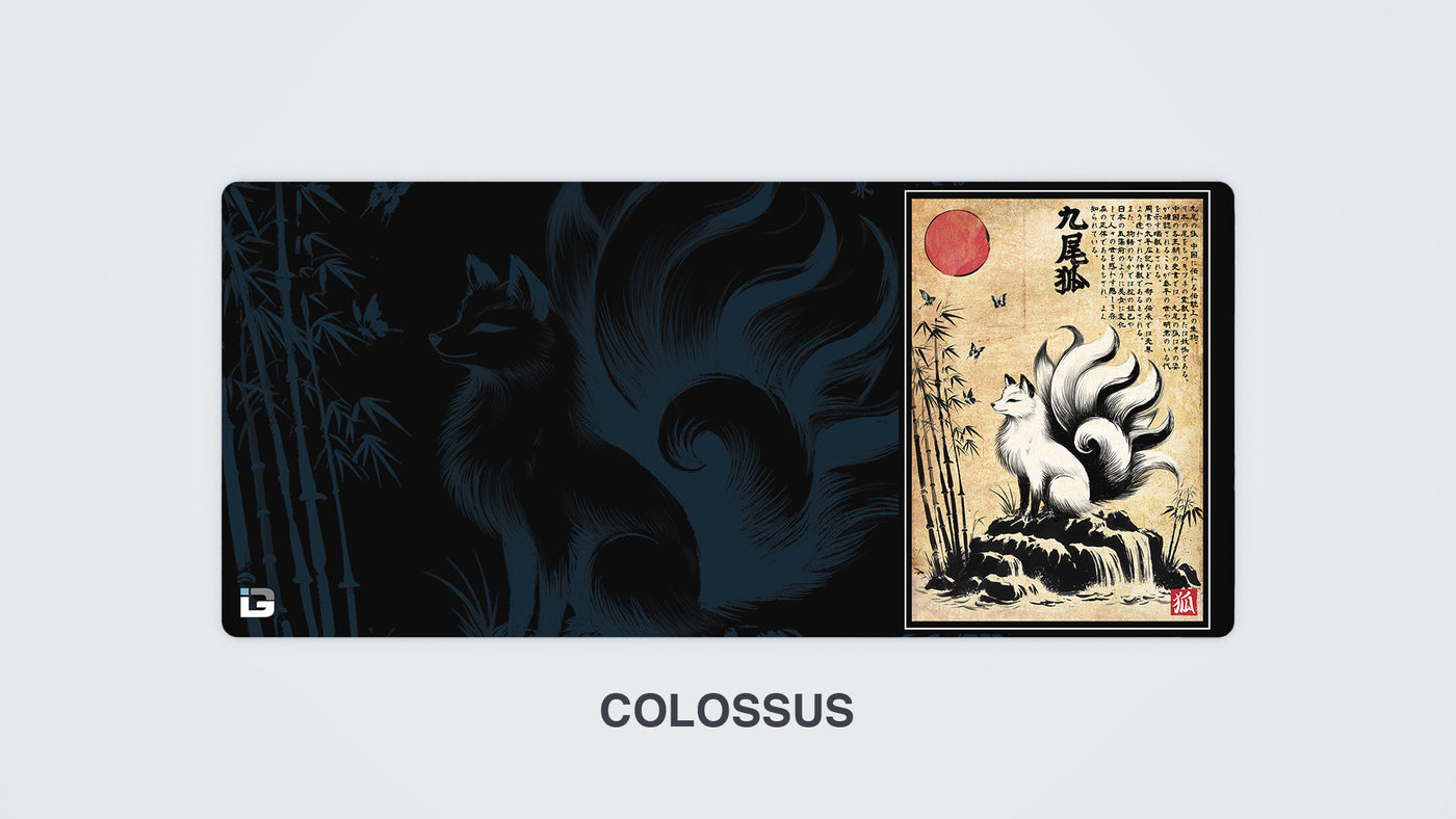 Kitsune Woodblock