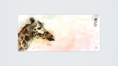 Water Colour Giraffe