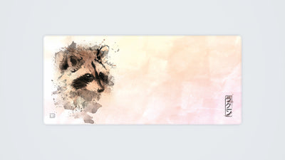 Water Colour Raccoon