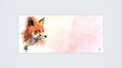 Aquarelle Renard