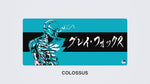 Grau Cyborg - Blaue Blitze