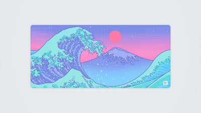 Onda Colorata di Hokusai