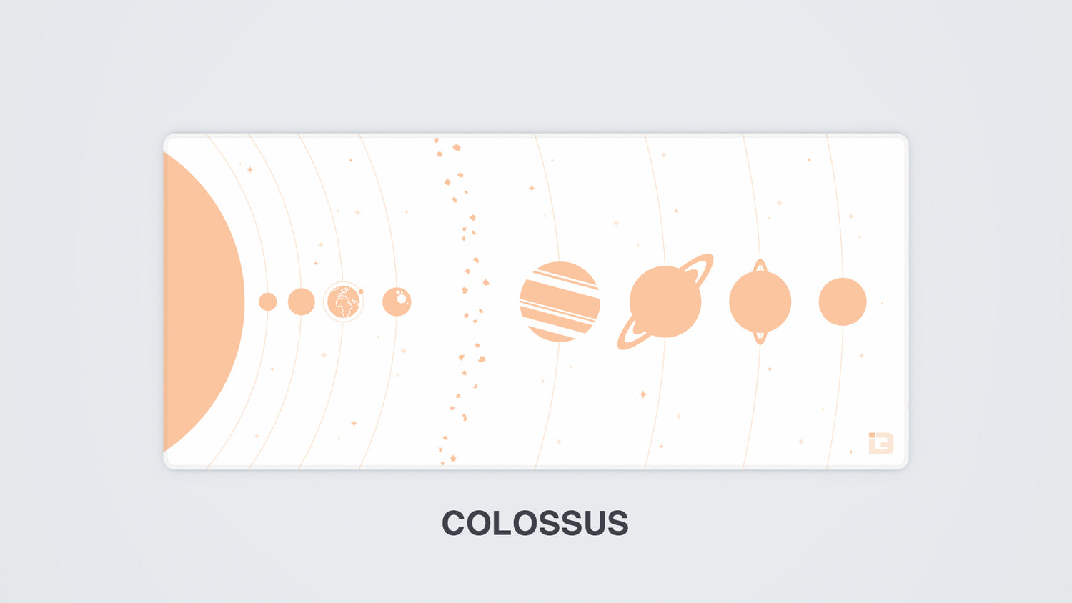 Solar System - Cosmic White