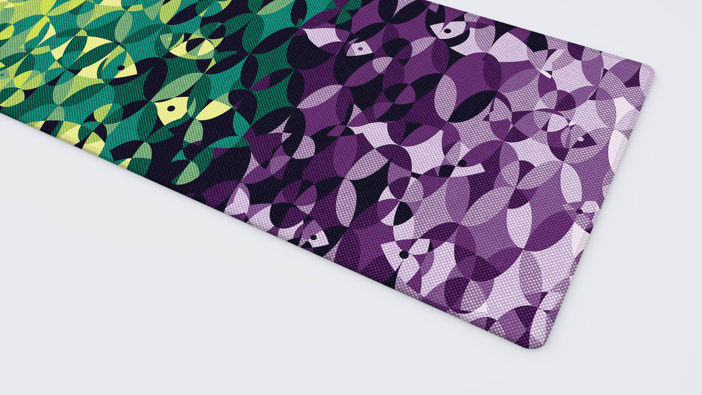 Fishes - Green & Purple