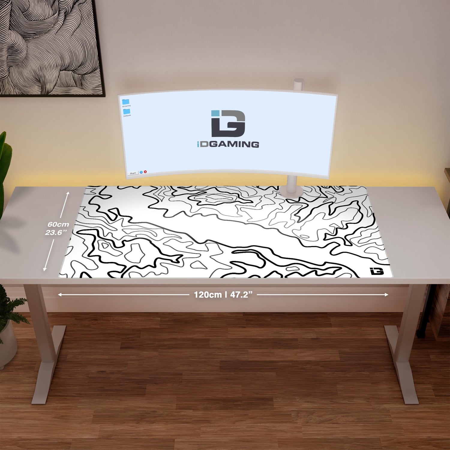 Topograph - Bianco