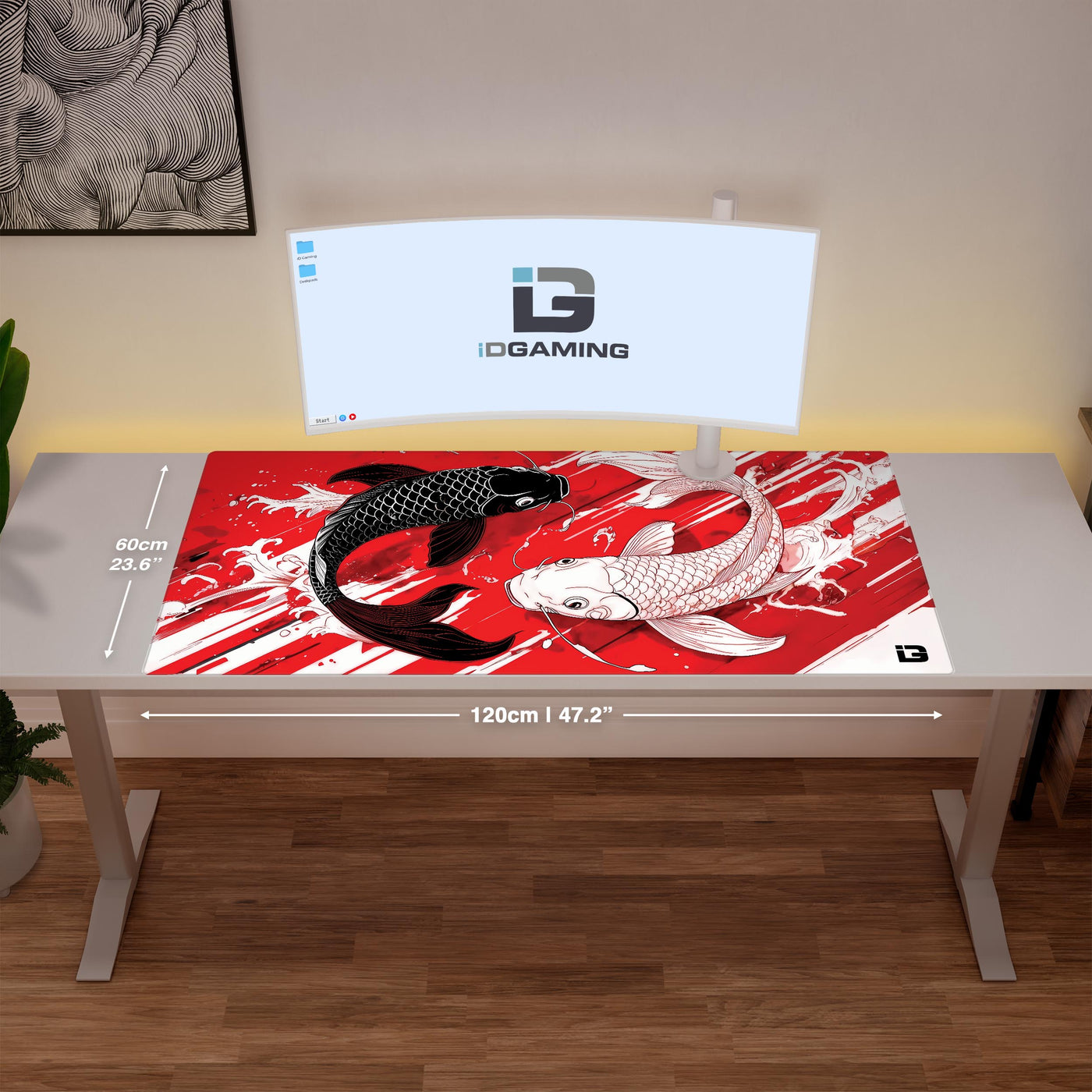 The Koi In Red
