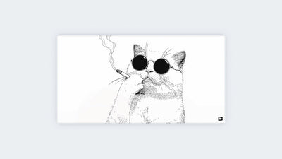 Smoking Cat