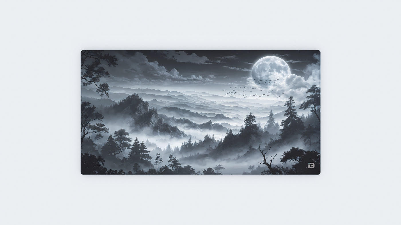 Grey Moonlit Night