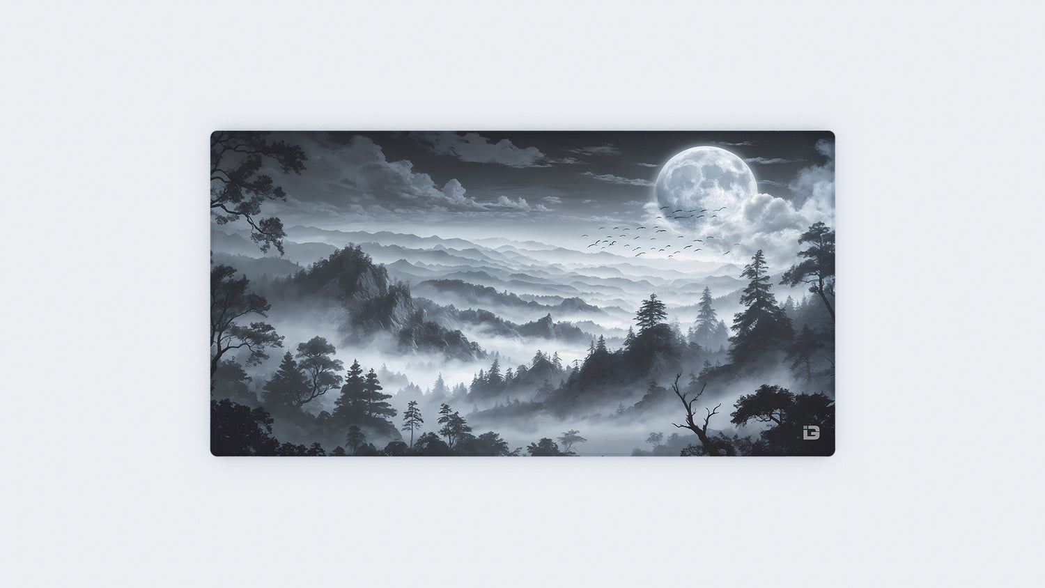 Grey Moonlit Night