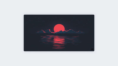 Crimson Moonrise
