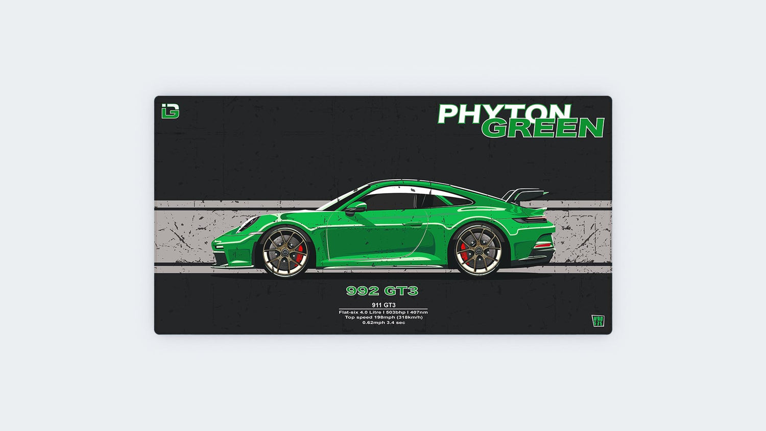 GT3 Python Green