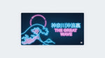 Neon Great Wave