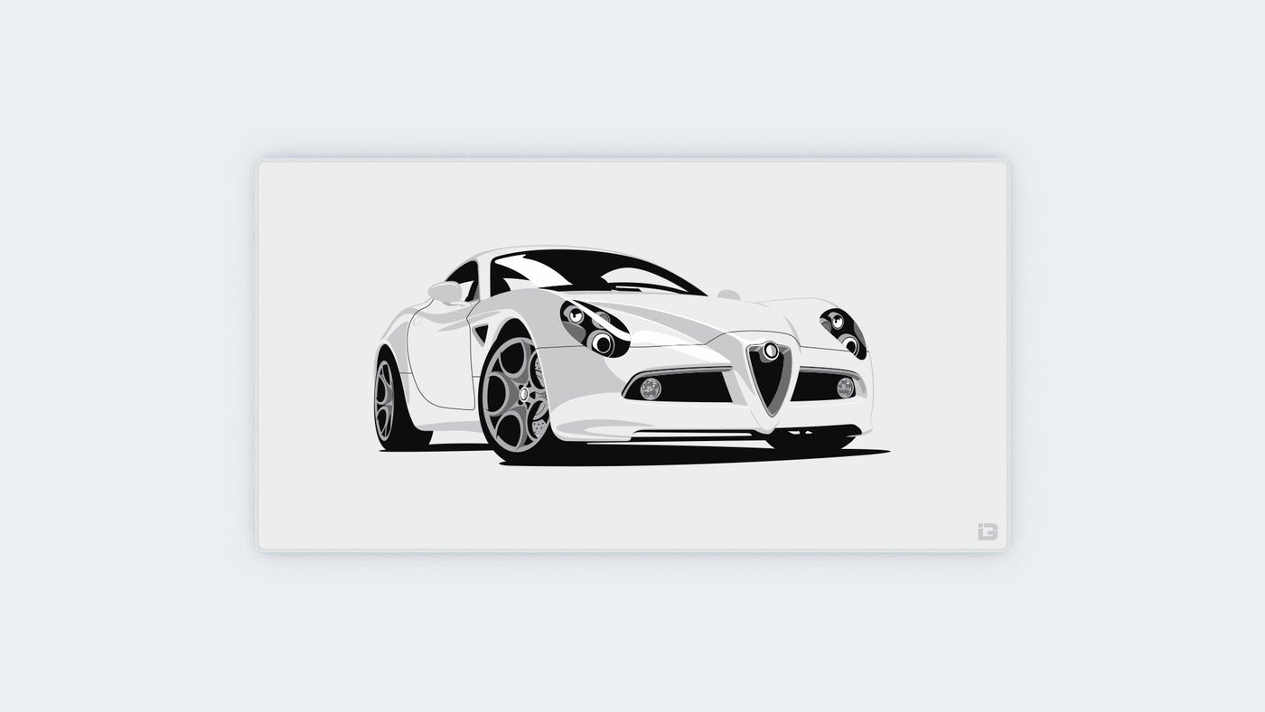 8C White