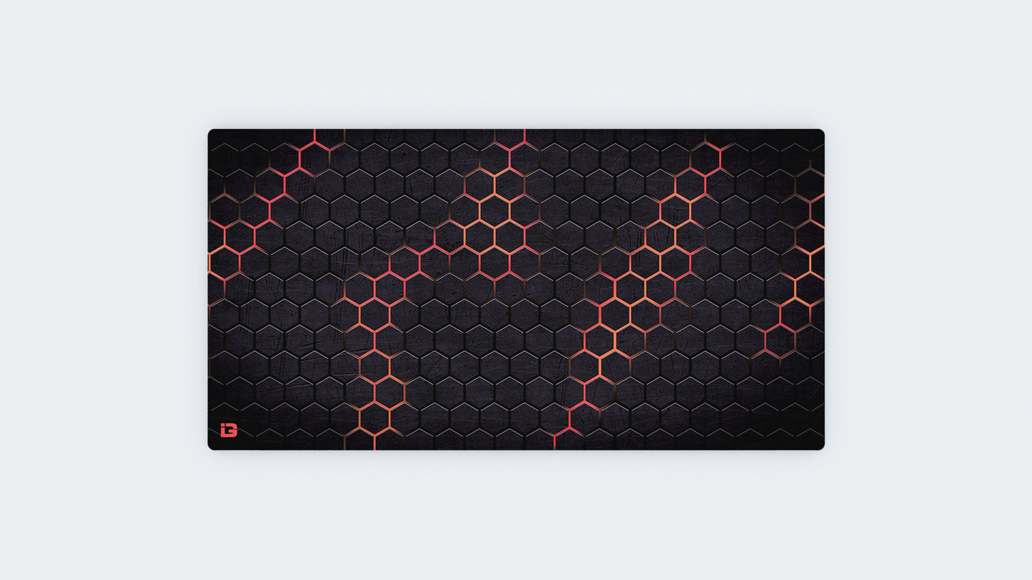 Hexagon Grid Red