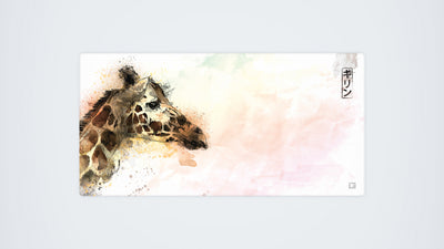 Water Colour Giraffe