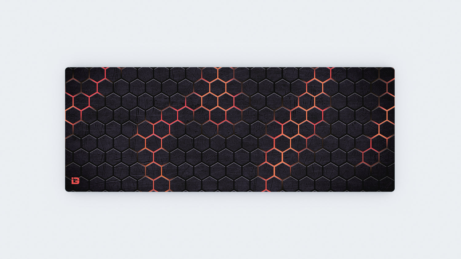 Hexagon Grid Red