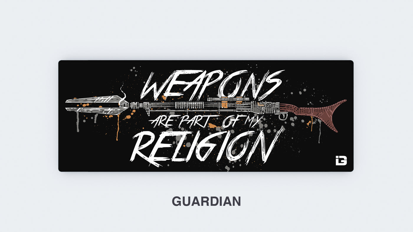 Weapons of my religion