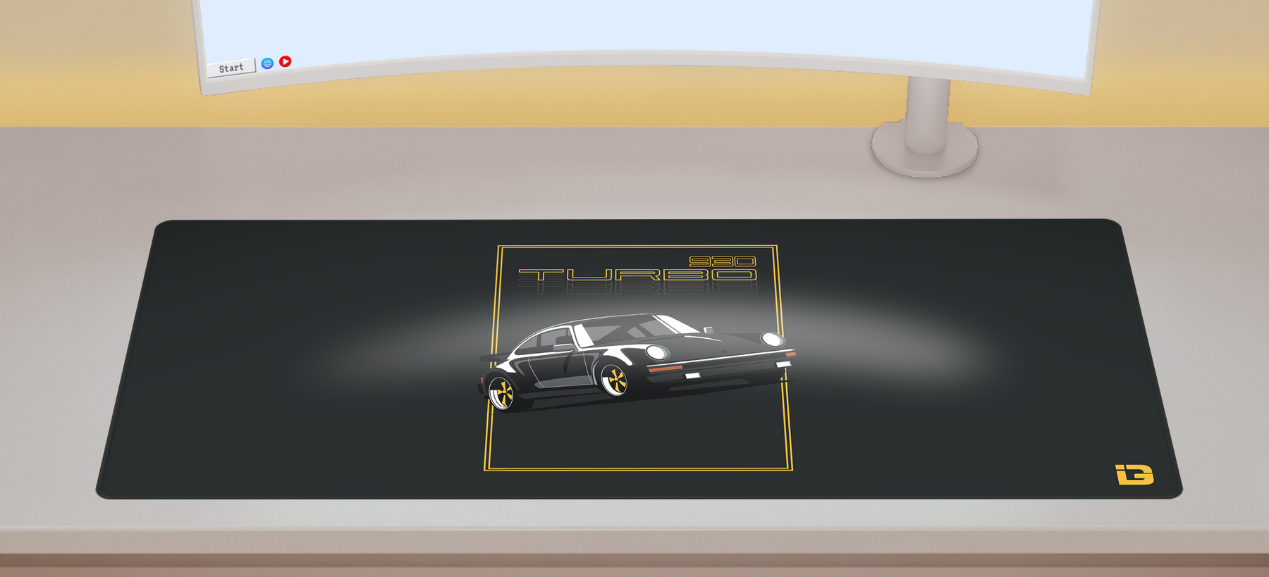 Space Painter Custom Gaming Mousepad by ID Gaming iD Gaming