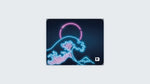 Neon Great Wave