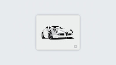 8C White