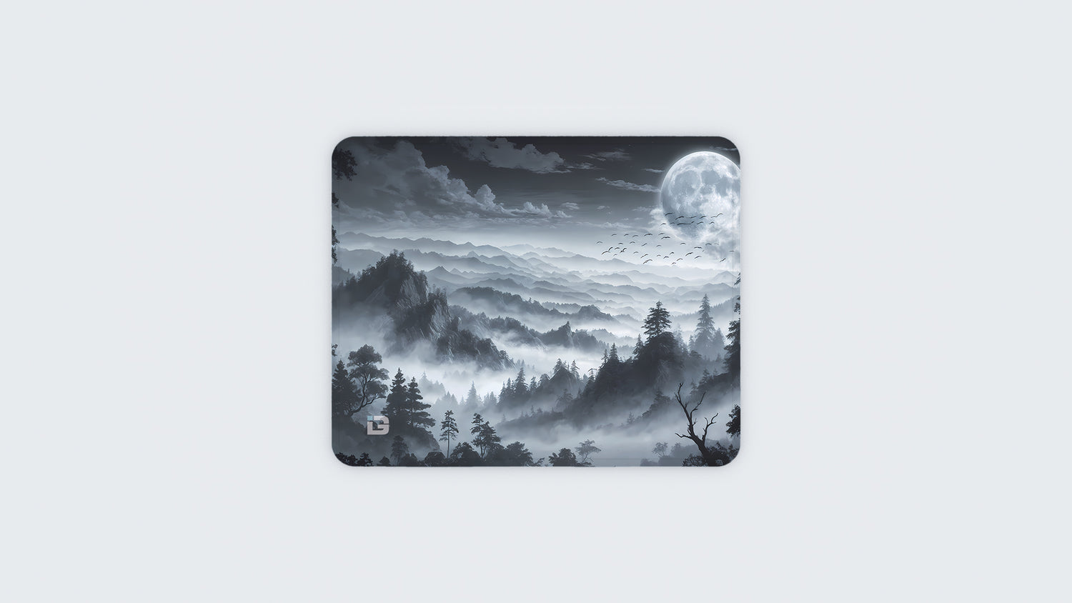 Grey Moonlit Night
