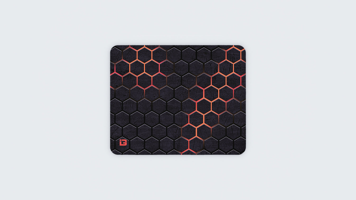 Hexagon Grid Red