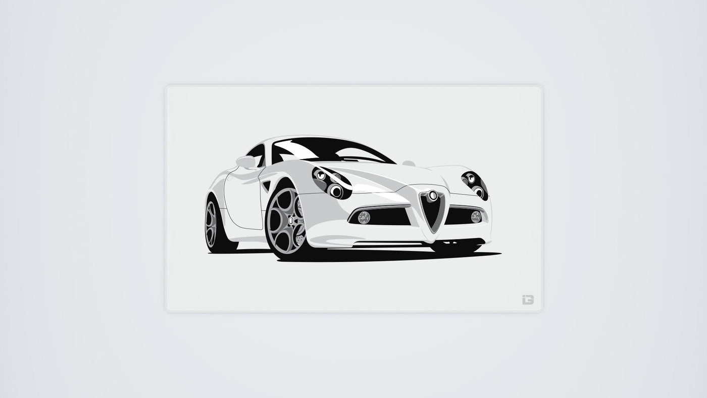 8C White