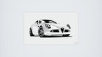 8C White