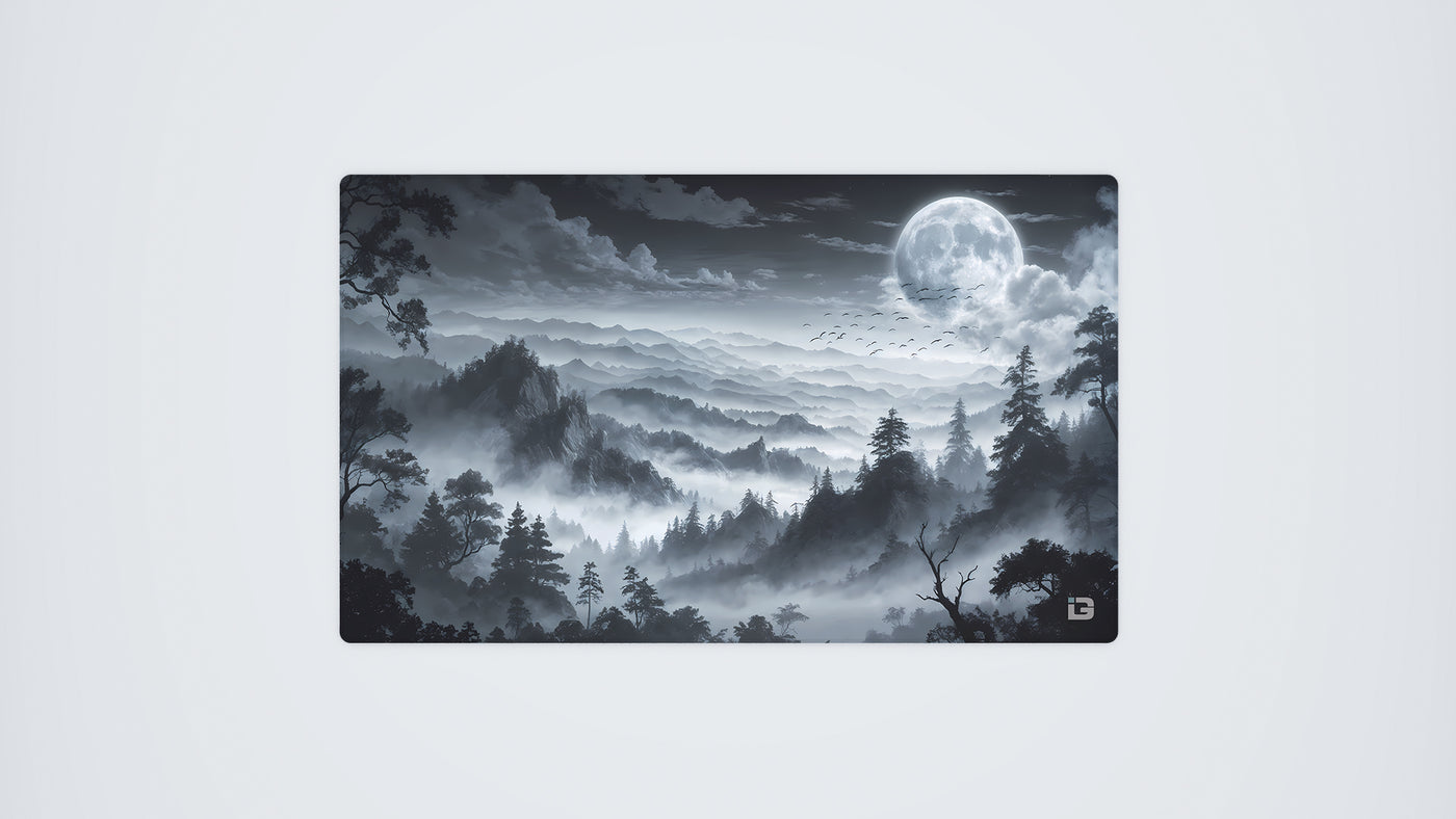 Grey Moonlit Night
