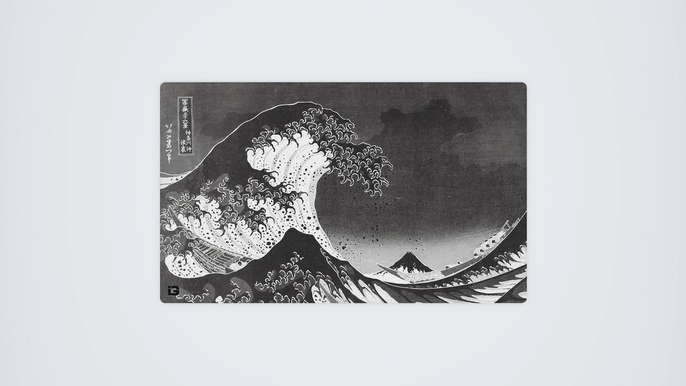 Tappetino da gioco Onde di Kanagawa a Mezzanotte