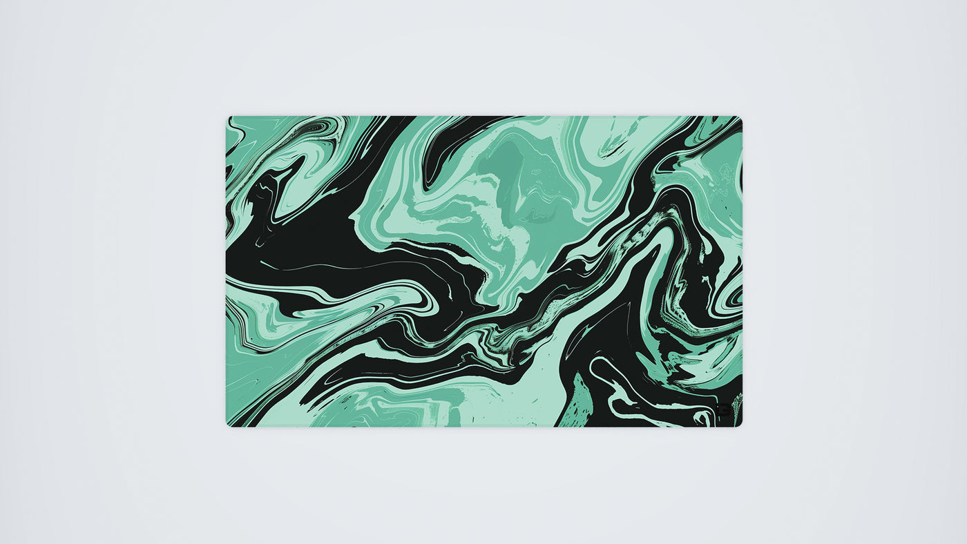 Liquid Green Playmat