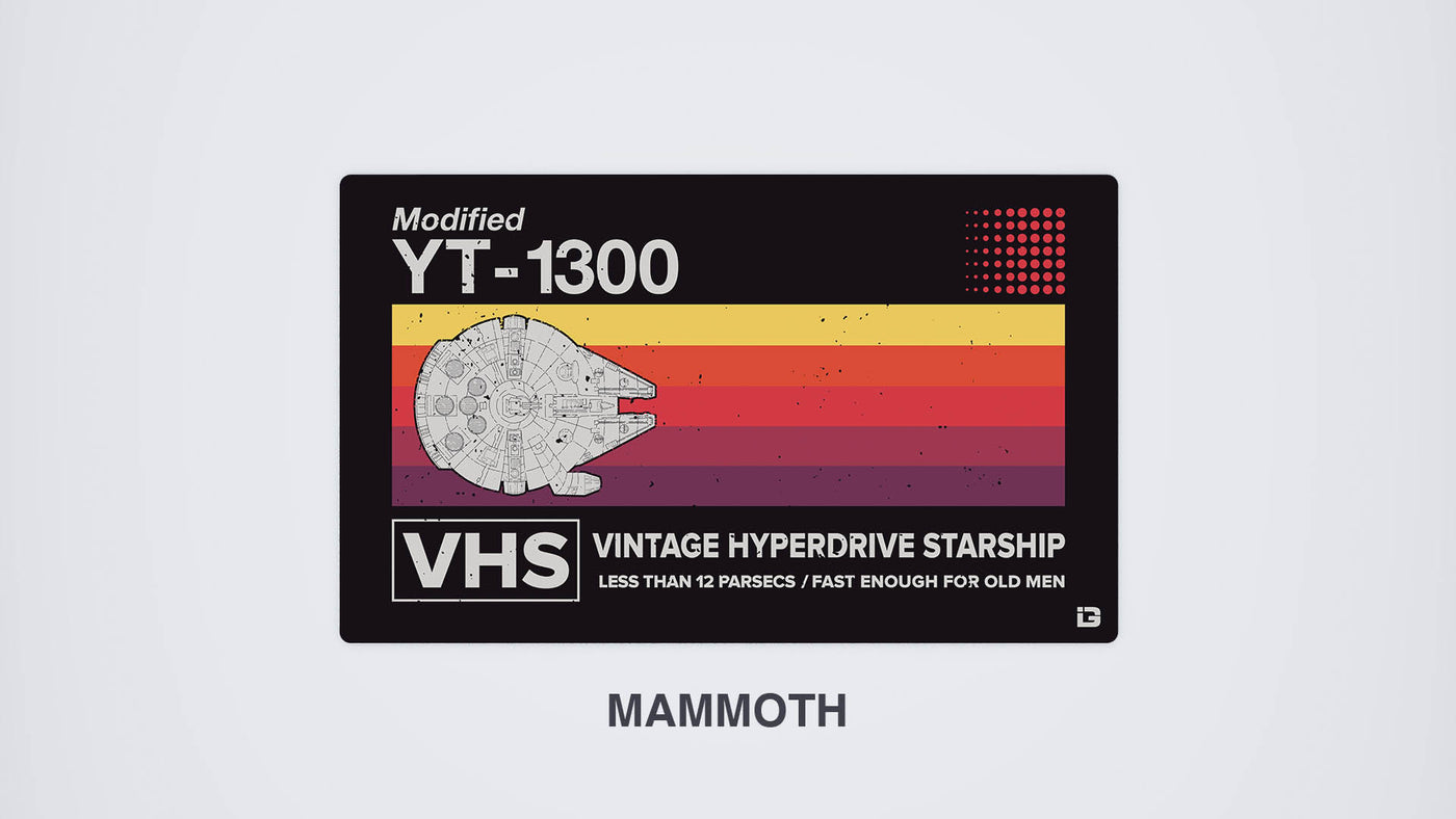 Vintage Hyperdrive Starship