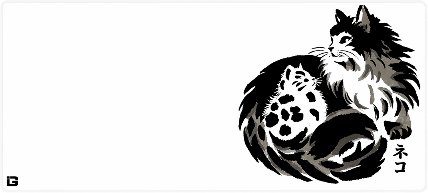 Sumi-e Cats