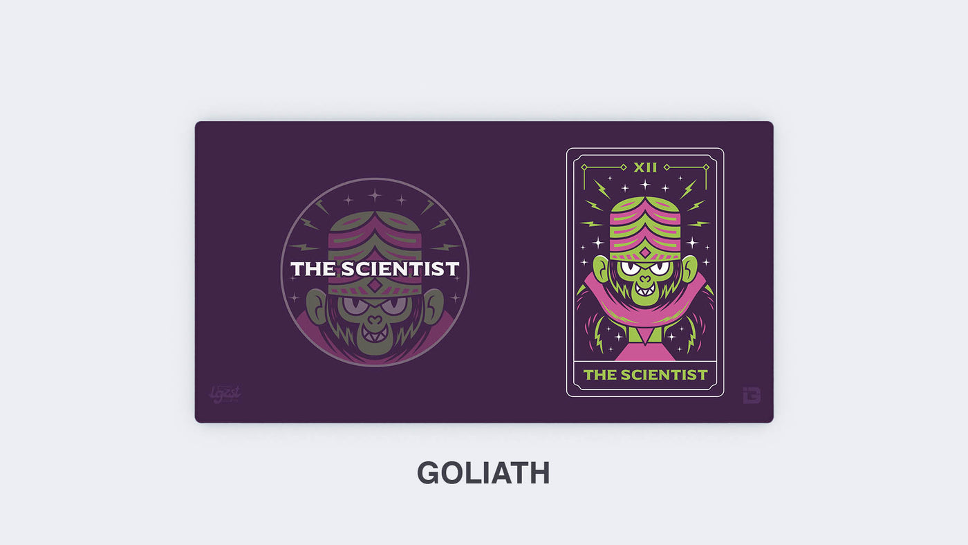 The Scientist Monkey Tarot Card